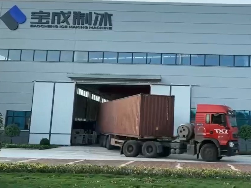 15 Ton Per Day Block Ice Machine Shipping to Africa - 25kg Ice Blocks