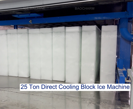 Large Production Capacity Ice Block Making Factory Plant