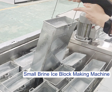 Small Brine Ice Block Maker Machine