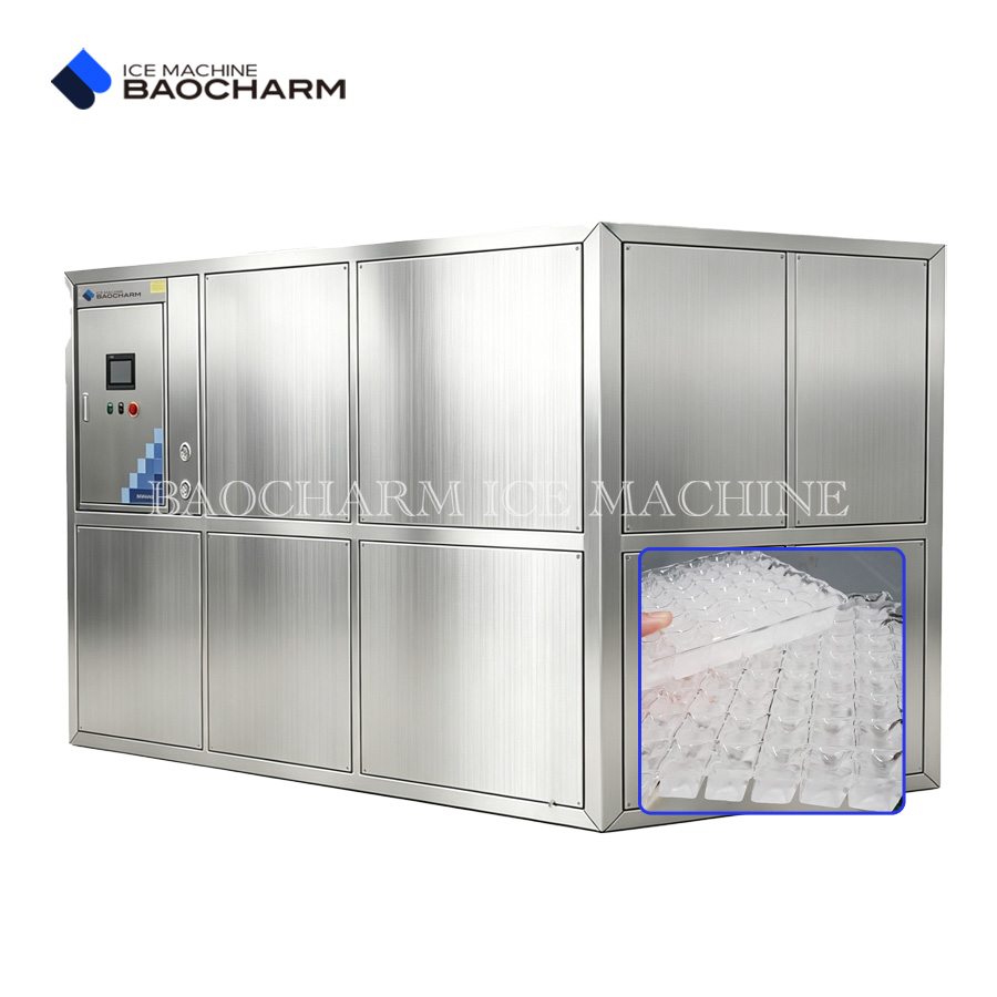 industrial ice cube maker machine