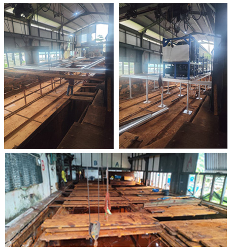 50 Kg 15 Ton Direct Cooling Block Ice Machine brine ice factory update to direct cooling block ice plant