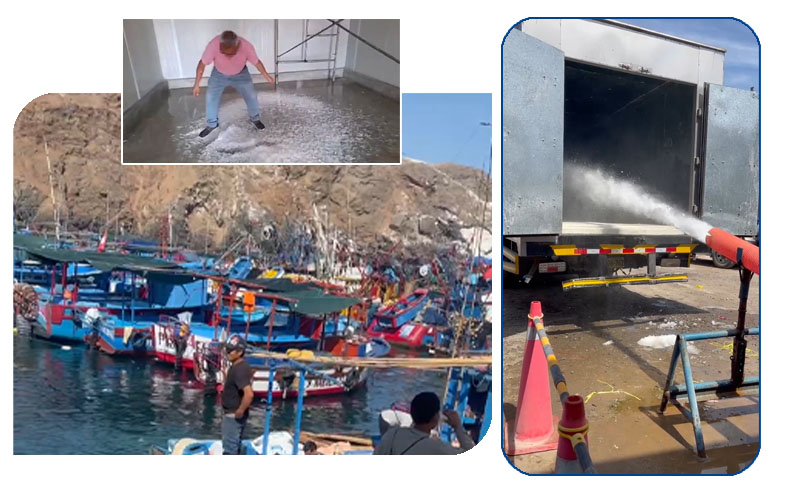 BAOCHARM Ice Machine in Peru for seafood preservation